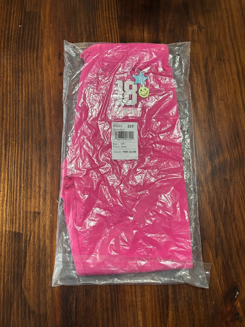 NEW WITH TAGS- Children’s place Kids Pink sweatpants size 10/12